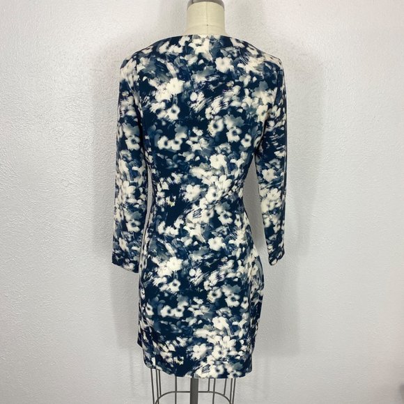 Zara Floral Graphic Boat Neck Dress - Picture 5 of 8